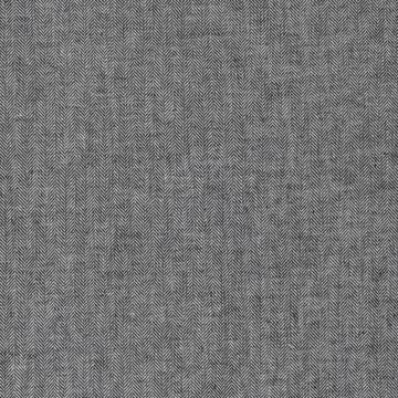 Leinen-Baumwoll-Herringbone Anthrazit