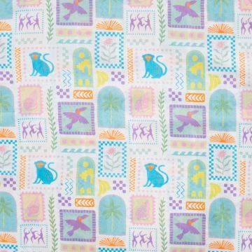 Qjutie Baumwoll-Voile Tropical