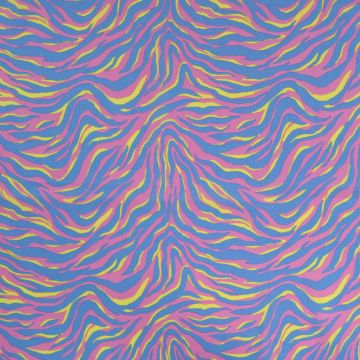 Baumwollstoff Candy Zebra Vibes Rosa