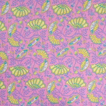 Baumwoll-Popeline Dreamy Botanica Rosa
