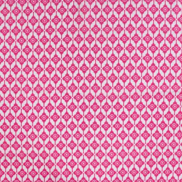 Baumwolle Combi Boho Diamond Eyes Fuchsia