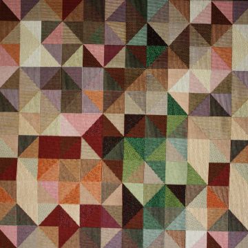 Gobelin-Stoff Retro-Blöcke Beige