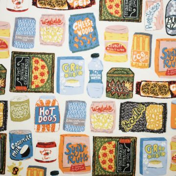 Canvasstoff Barket Paintbox