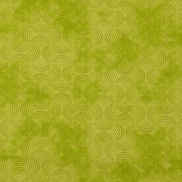 Baumwoll-Popeline mit Marmor- und Geometrischem Muster in Limegrün