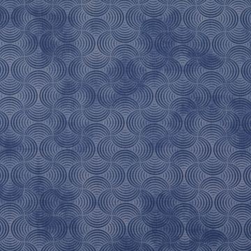Baumwoll-Popeline Marmor Geometrisch Stahlblau