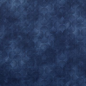Baumwoll-Popeline Marmor Geometrisch Blau