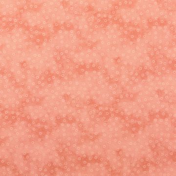 Baumwoll-Popeline Marble Dots Lachs