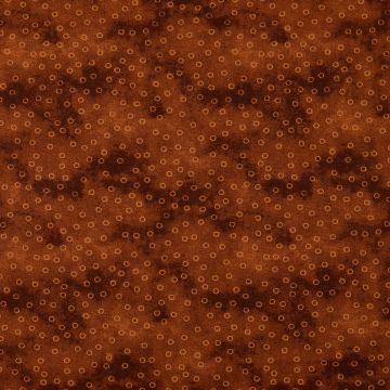 Baumwoll-Popeline Marble Dots Brique
