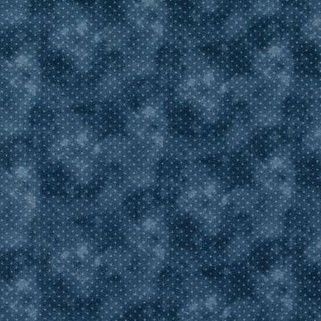 Baumwoll-Popeline Marmor-Punkte Seeblau