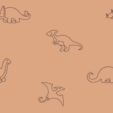 Stretch-Frottee Dinos Camel
