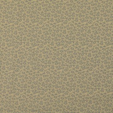 Baumwoll-Popeline mit Blumenmuster – hellblau