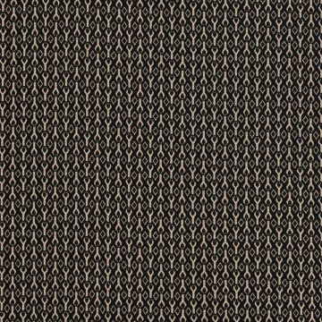Gestrickter Lurex-Jacquard Fantasy Schwarz Camel