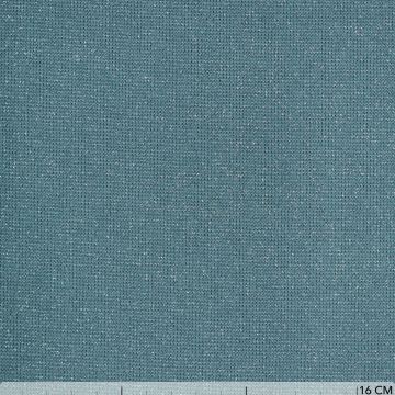 Bündchenstoff Lurex Dunkelmint