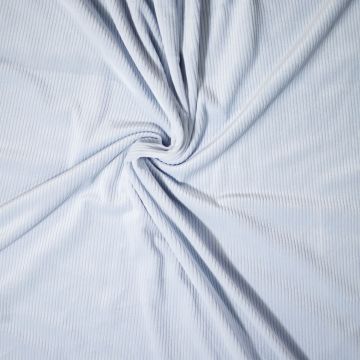 Soft gestrickter Cordstoff Hellblau