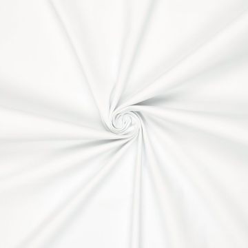 Stretch-Twill aus Baumwolle Weiß