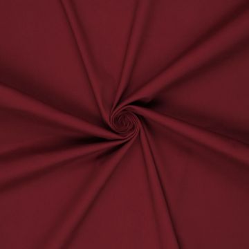 Stretch-Twill aus Baumwolle in Bordeaux