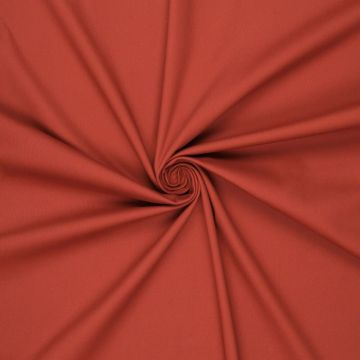 Stretch-Twill-Baumwolle Terracotta