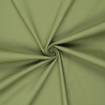 Stretch-Twill aus Baumwolle, leicht angeraut, Moosgrün