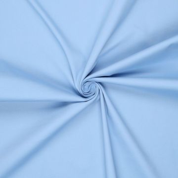 Stretch-Twill aus Baumwolle Hellblau