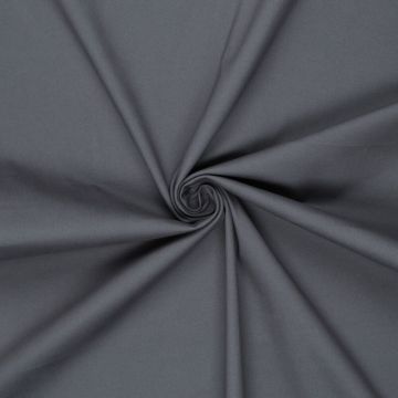 Stretch-Twill aus Baumwolle Grau