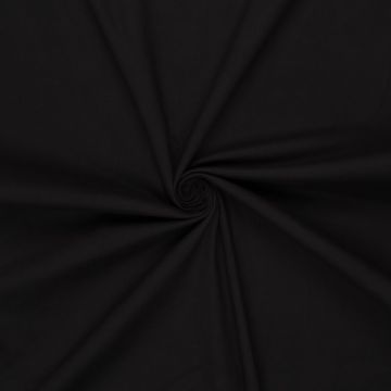 Stretch-Twill Baumwolle Schwarz