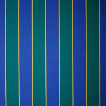 Outdoor-Canvas Streifenstoff Grün Blau