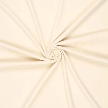 Gewebter Stretch-Bambusstoff Ecru