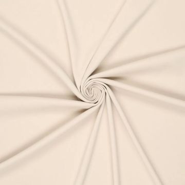 Gewebter Stretch-Bambusstoff Hellbeige