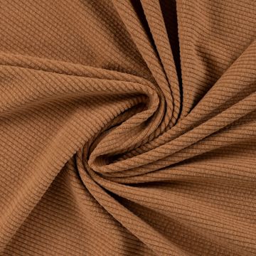 Stretch-Rippenvelours 8 Wales Camel