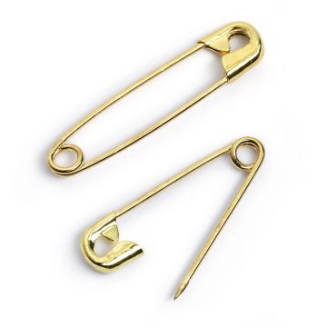 PRYM Sicherheitsnadeln MS 19-27 mm goldfarben 071165