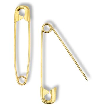 PRYM Sicherheitsnadeln MS 50 mm goldfarben 071277