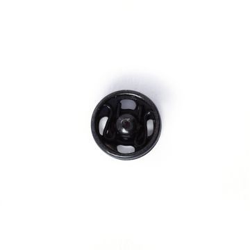 Druckknöpfe MS schwarz 6 mm