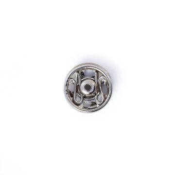 Druckknöpfe MS silberfarben 6 mm