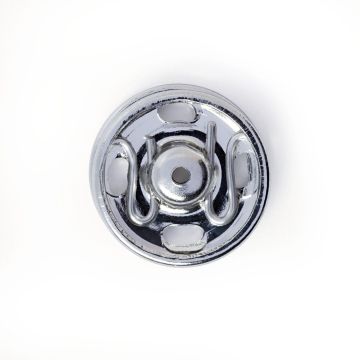 Druckknöpfe MS silberfarben 13 mm