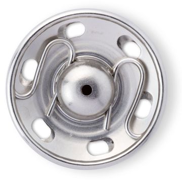 Druckknöpfe MS silberfarben 21 mm