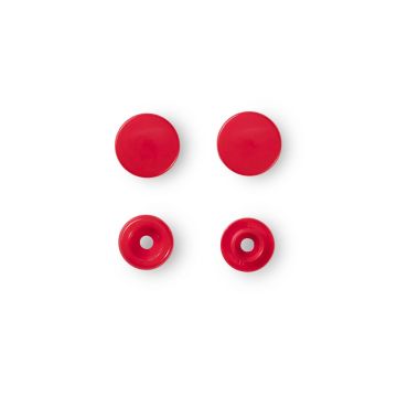NF Druckknöpfe Color Snaps rund 12,4mm Hellrot