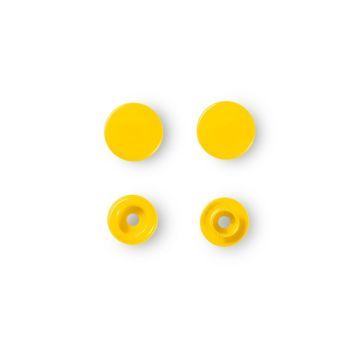 NF Druckknöpfe Color Snaps rund 12,4mm Gelb