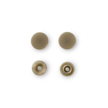 NF Druckknöpfe Color Snaps rund 12,4mm Champagner