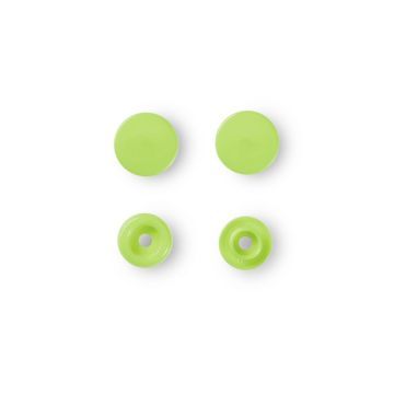 NF Druckknöpfe Color Snaps rund 12,4mm Apfel
