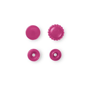 Druckknopf ColorSnap Blume 13,6 mm fuchsia