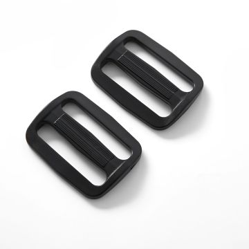 Leiterschnallen KST 40 mm schwarz