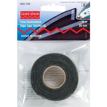 Vlies-Kantenband 20 mm grafit