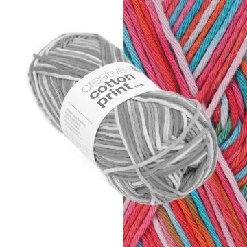 Rico Creative Cotton Print (Aran) Rot
