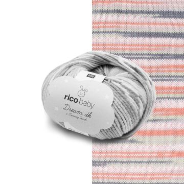 Rico Baby Dream (DK) Lachs-Grau