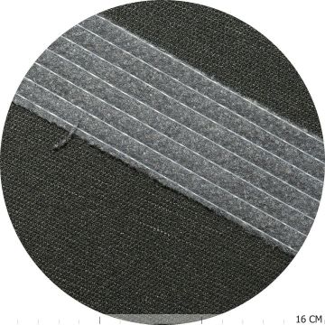Vlieseline Kantenband 20mm 100mtr. schwarz