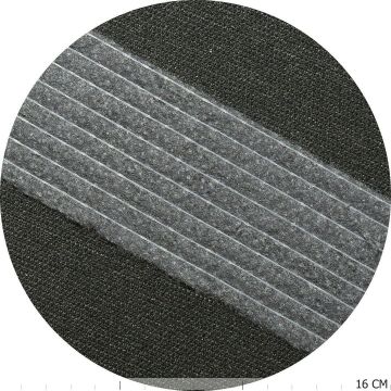 Vlieseline Kantenband 25mm 100mtr. schwarz
