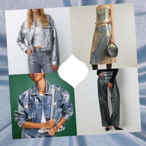 Vintage Metalic Denim 