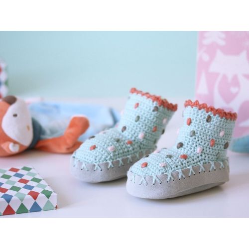 Babyschoentjes haken van marinowol