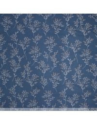 Ring a Roses Frozen Berry Baumwoll-Popeline rauchblau