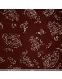 Ring a Roses Paisley Bordeaux